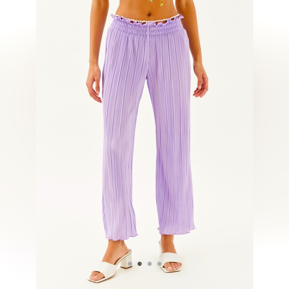 Urban Outfitters Lilac Plisse Pants